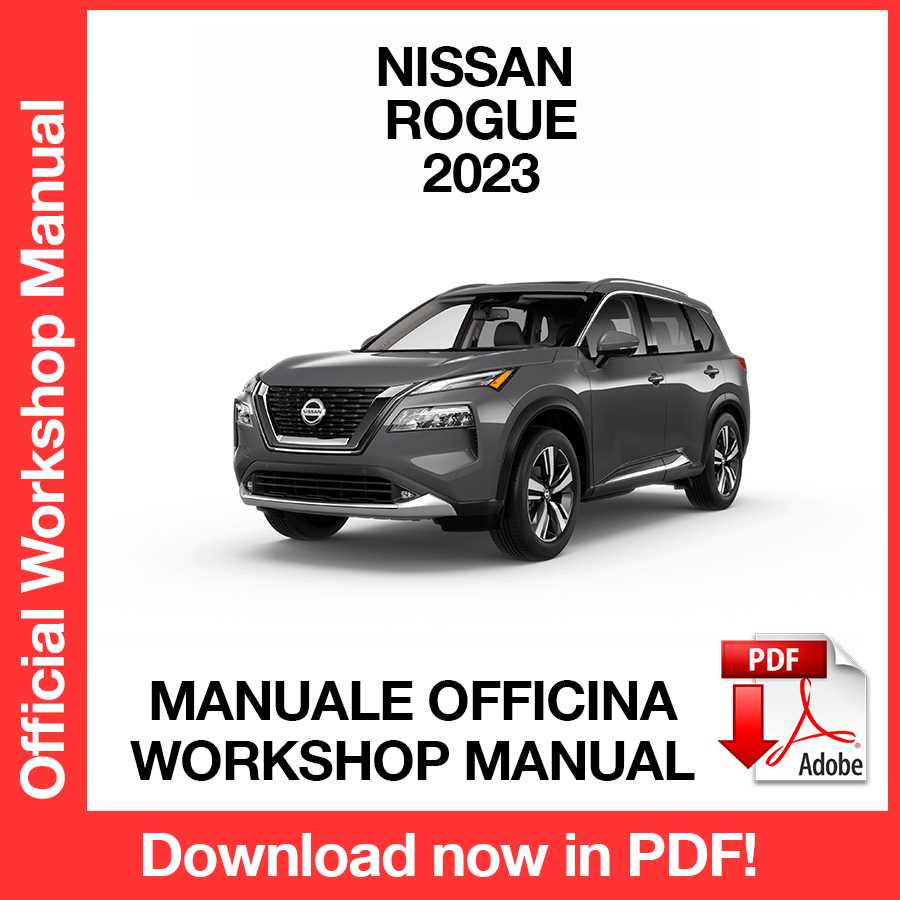 Workshop Manual Nissan Rogue (2023) (EN)