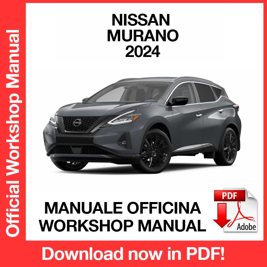 Workshop Manual Nissan Murano (2024) (EN)