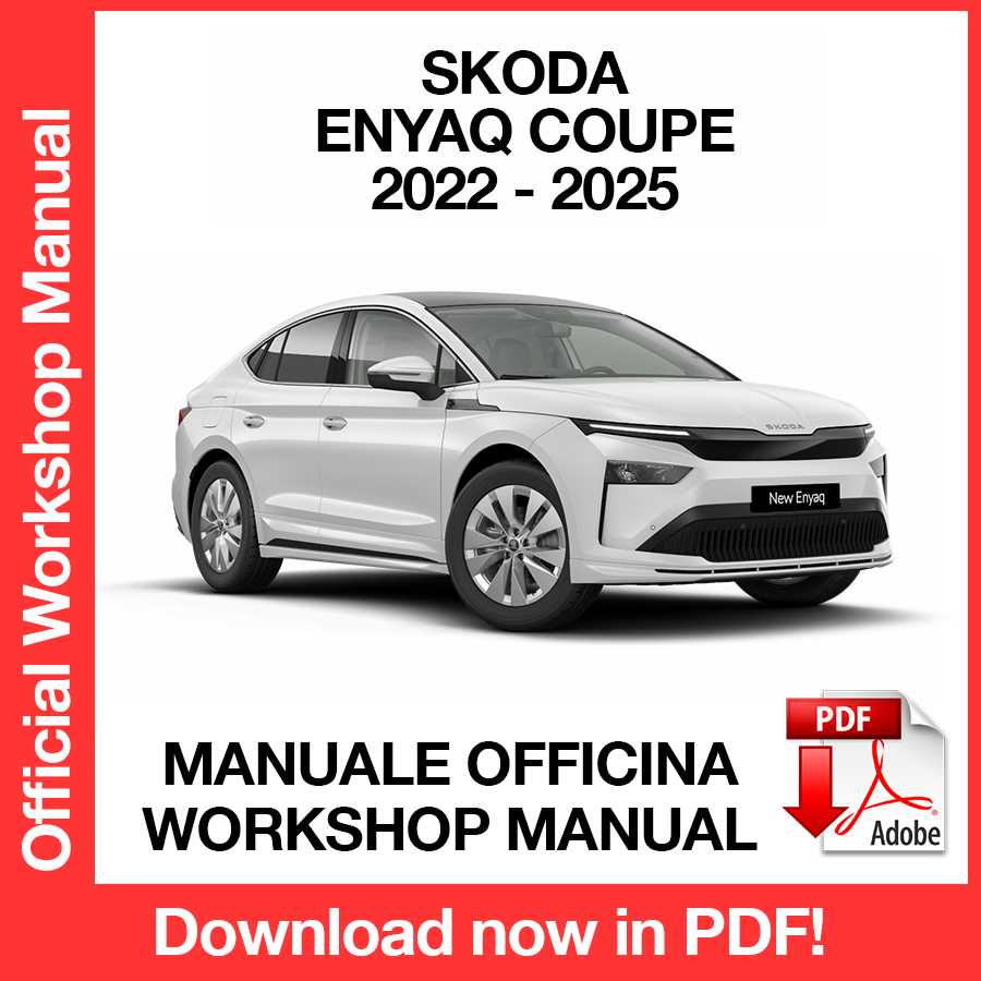 Workshop Manual Skoda Enyaq Coupe (2022-2025) (EN)