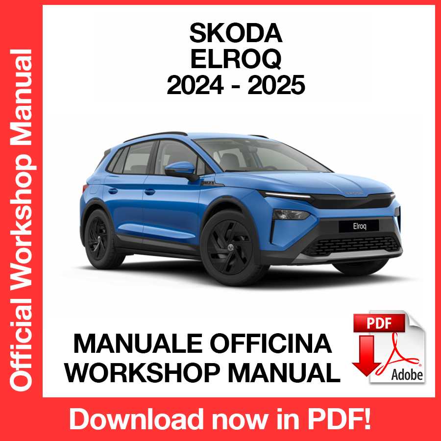Workshop Manual Skoda Elroq (2024-2025) (EN)