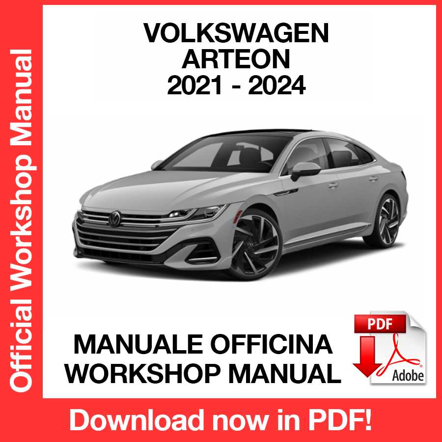 Workshop Manual Volkswagen Arteon (2021-2024) (EN)