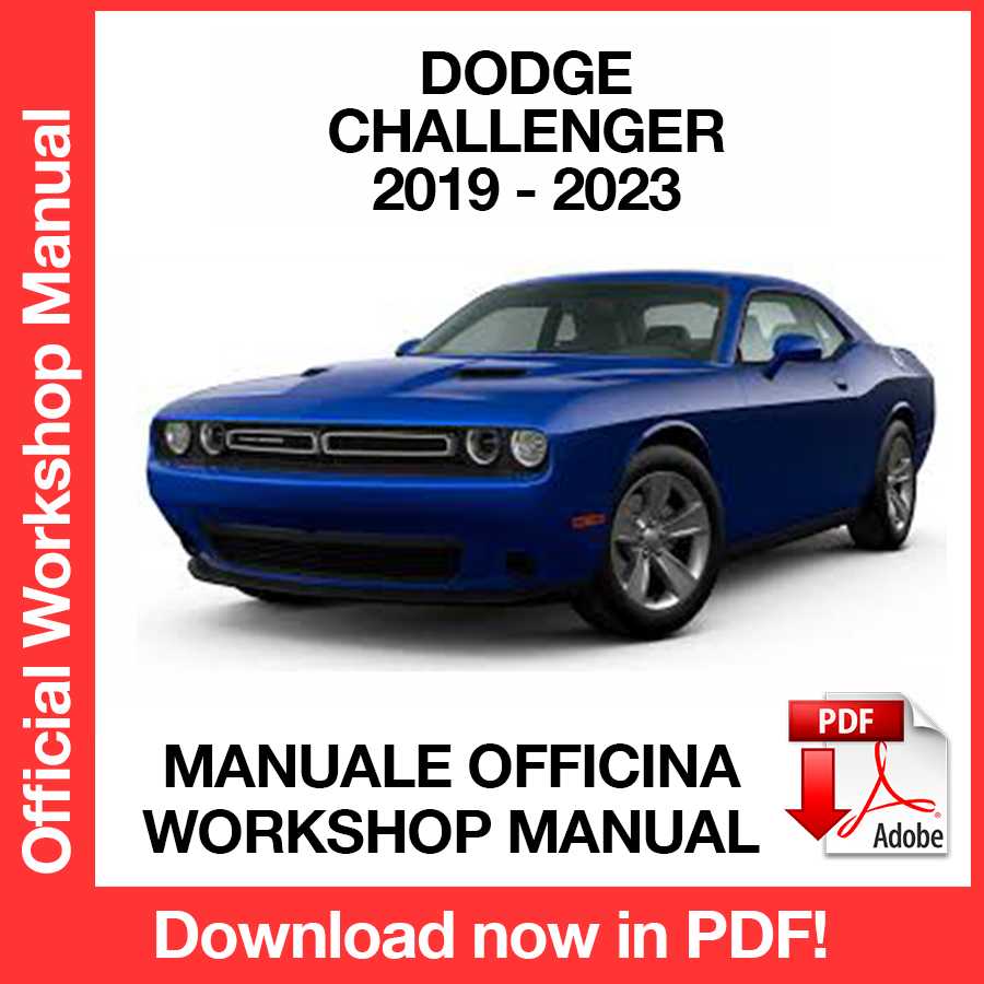 Workshop Manual Dodge Challenger (2019-2023) (EN)