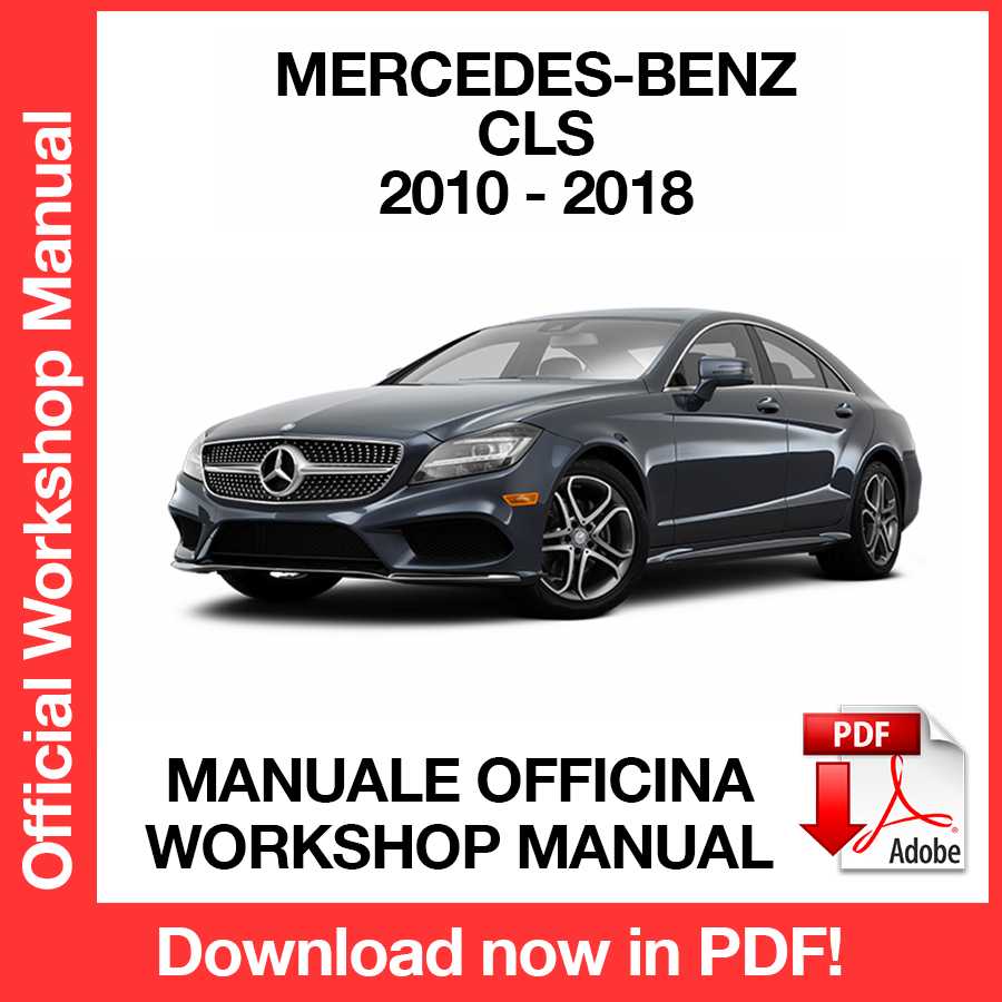 Workshop Manual Mercedes Benz CLS (2010-2018) (EN)