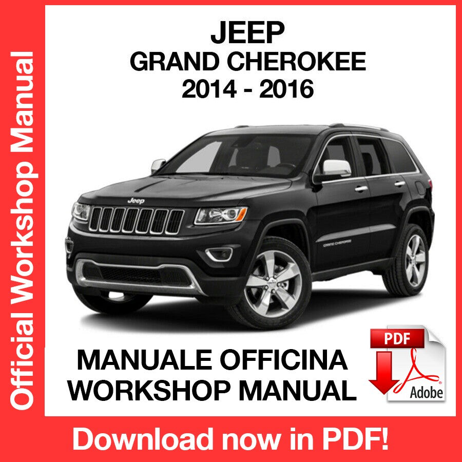Workshop Manual Jeep Grand Cherokee (2014-2016) (EN)