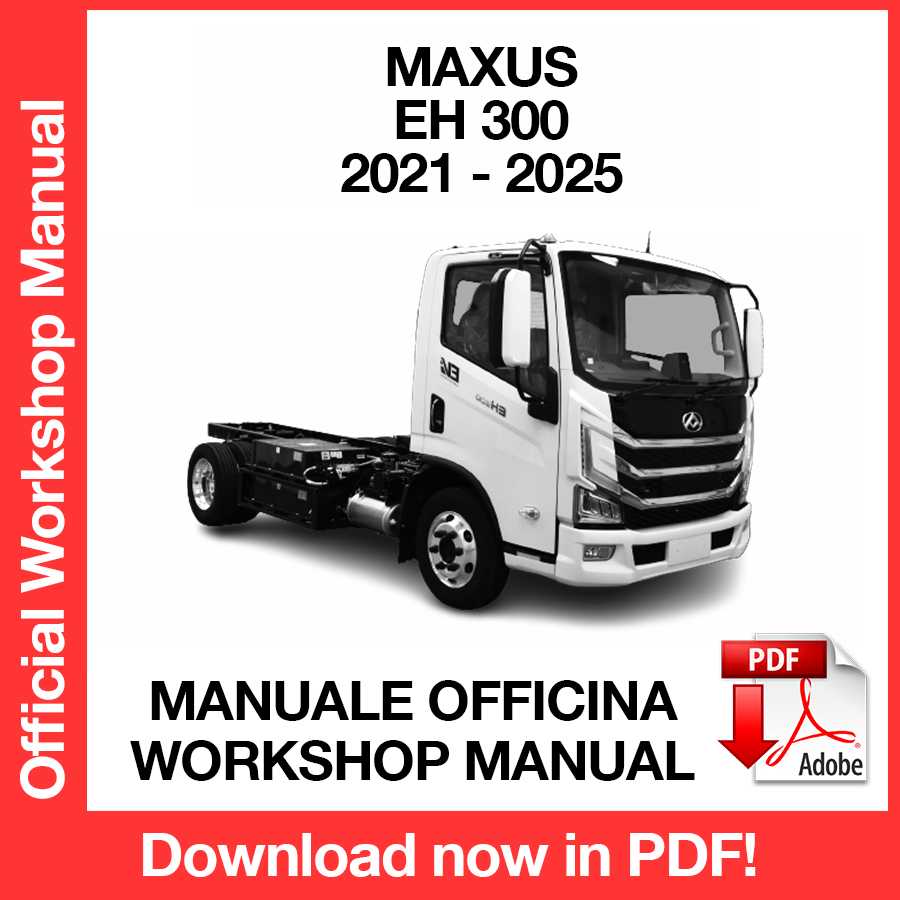 Workshop Manual Saic Maxus EH 300 (2021-2025) (EN)