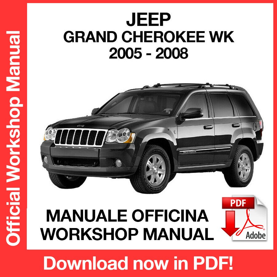Workshop Manual Jeep Grand Cherokee WK (2005-2008) (EN)