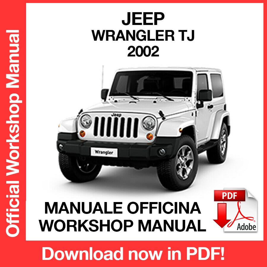 Workshop Manual Jeep Wrangler TJ (2002) (EN)