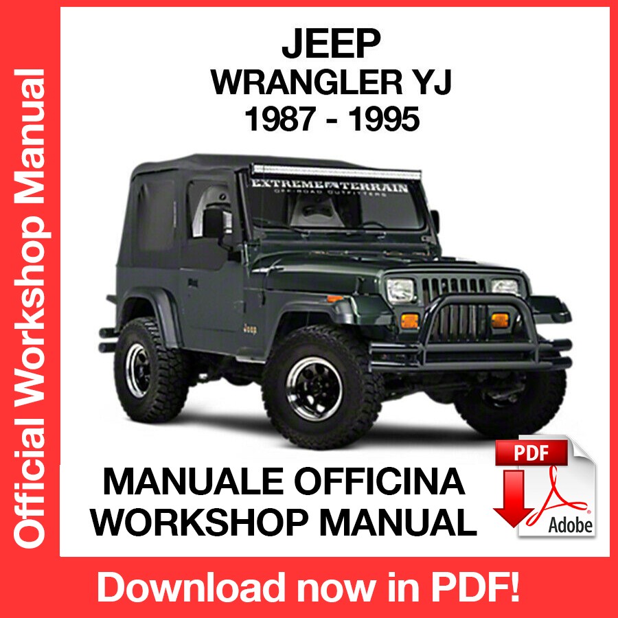 Workshop Manual Jeep Wrangler YJ (1987-1995) (EN)