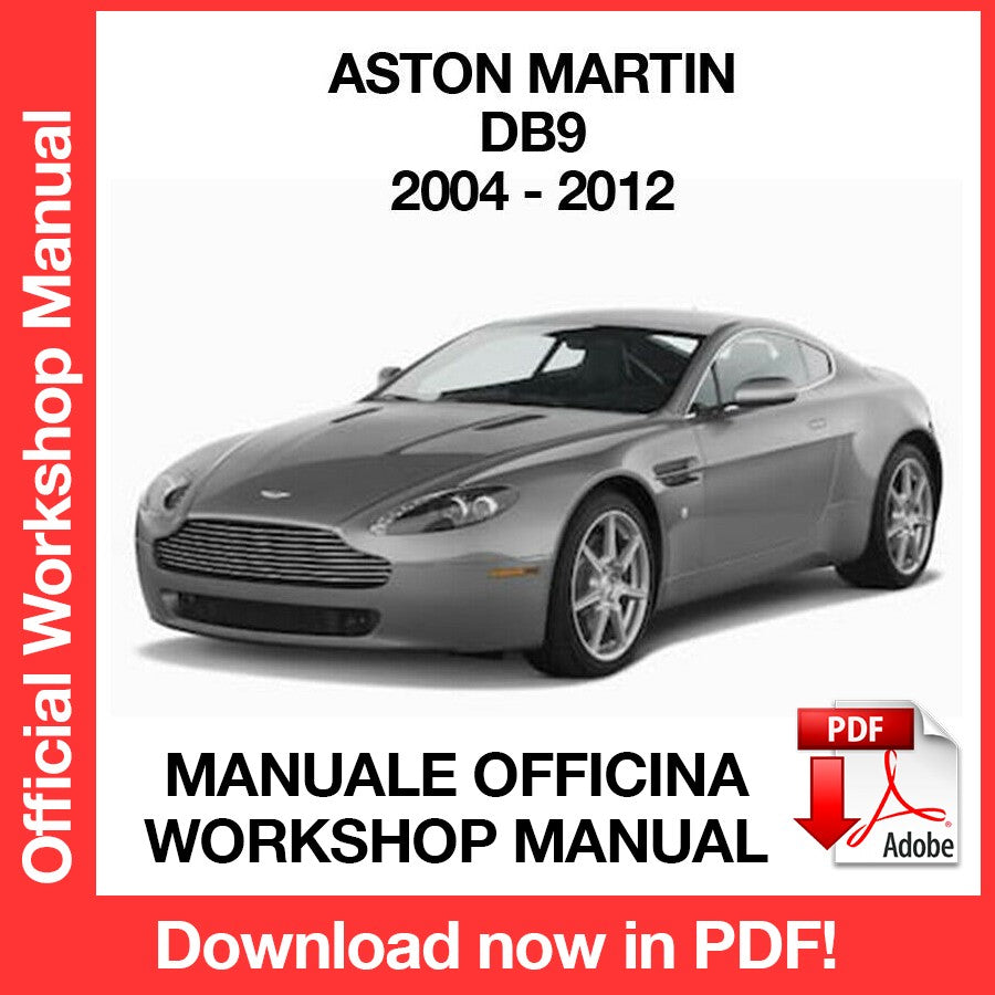 WORKSHOP MANUAL ASTON MARTIN DB9 (2004-2012) (EN)
