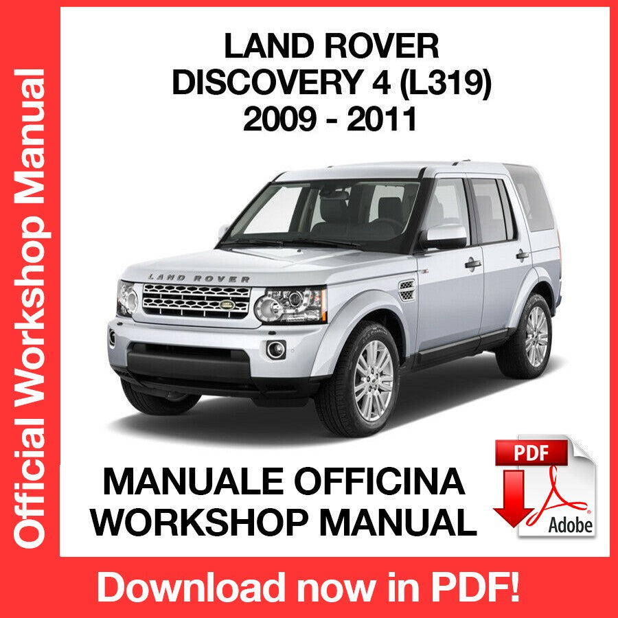 Workshop Manual Land Rover Discovery 4 (2009-2011) (EN)