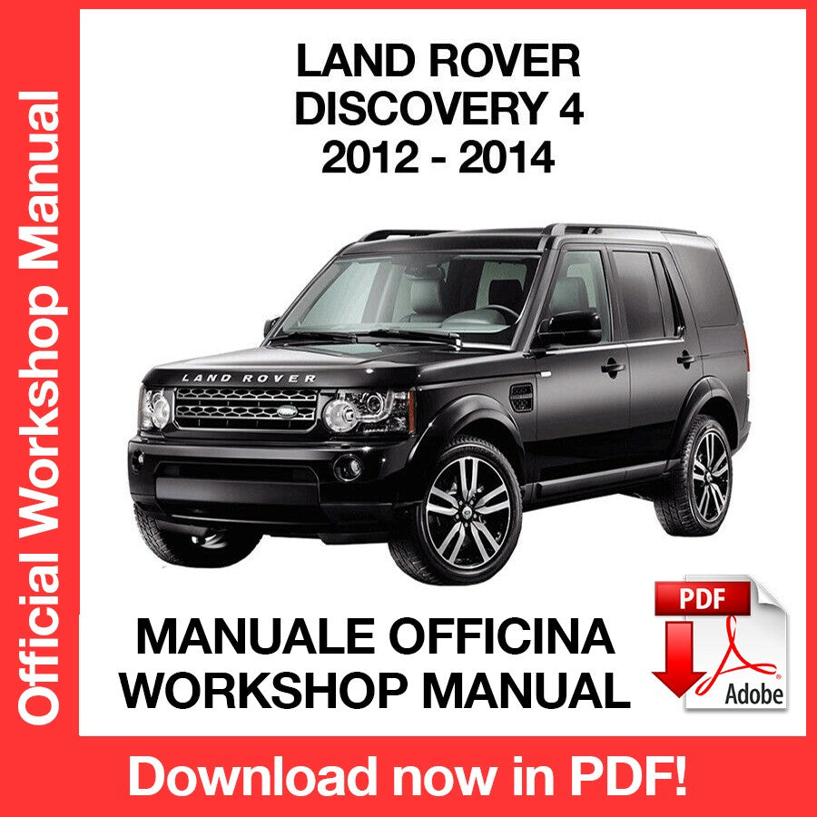 Workshop Manual Land Rover Discovery 4 (2012-2014) (EN)