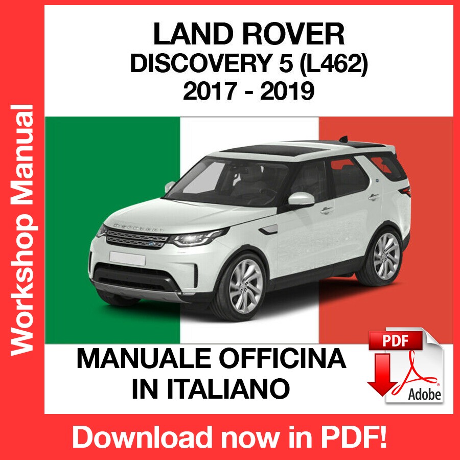 Workshop Manual Land Rover Discovery 5 L462 (2017-2019) (ITA)