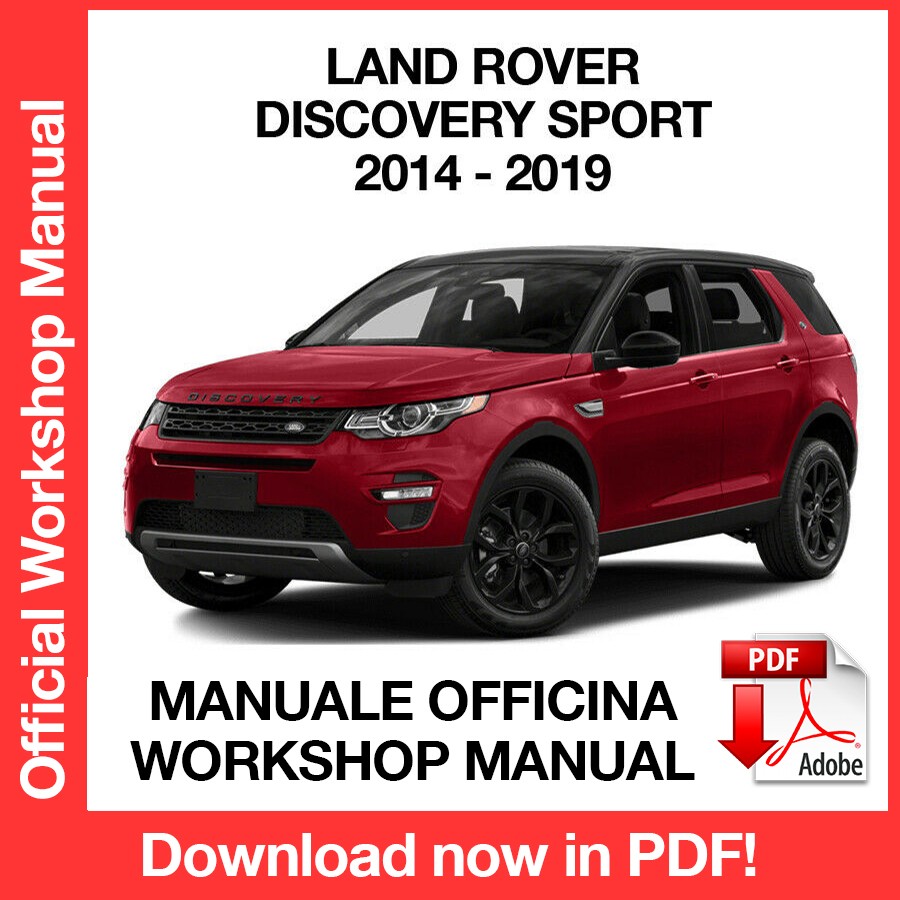 Workshop Manual Land Rover Discovery SPORT L550 (2014-2019) (EN)