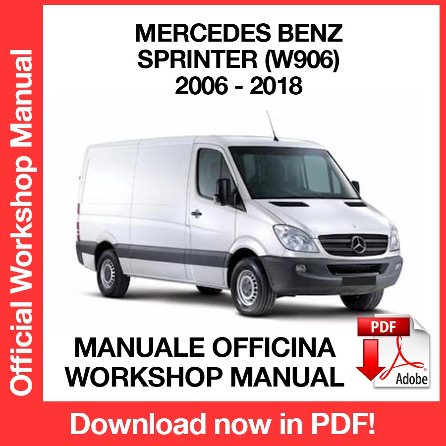 Workshop Manual Mercedes Benz Sprinter (2006-2018) (EN)
