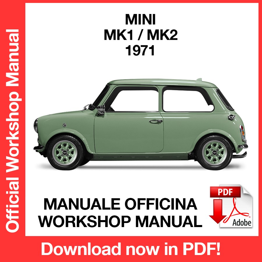 Workshop Manual Mini Cooper MK1 MK2 (1971) (EN)