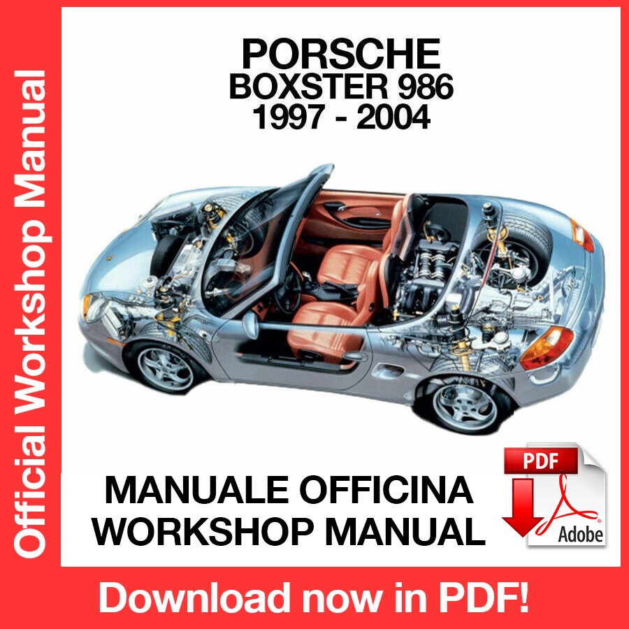 Workshop Manual Porsche Boxster 986 (1997-2004) (EN)
