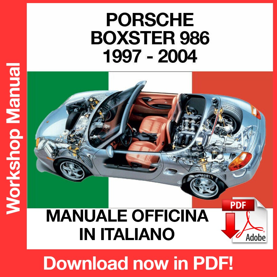 Workshop Manual Porsche Boxster 986 (1997-2004) (ITA)