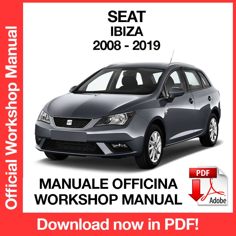 Workshop Manual Seat Ibiza (2008-2019) (EN)