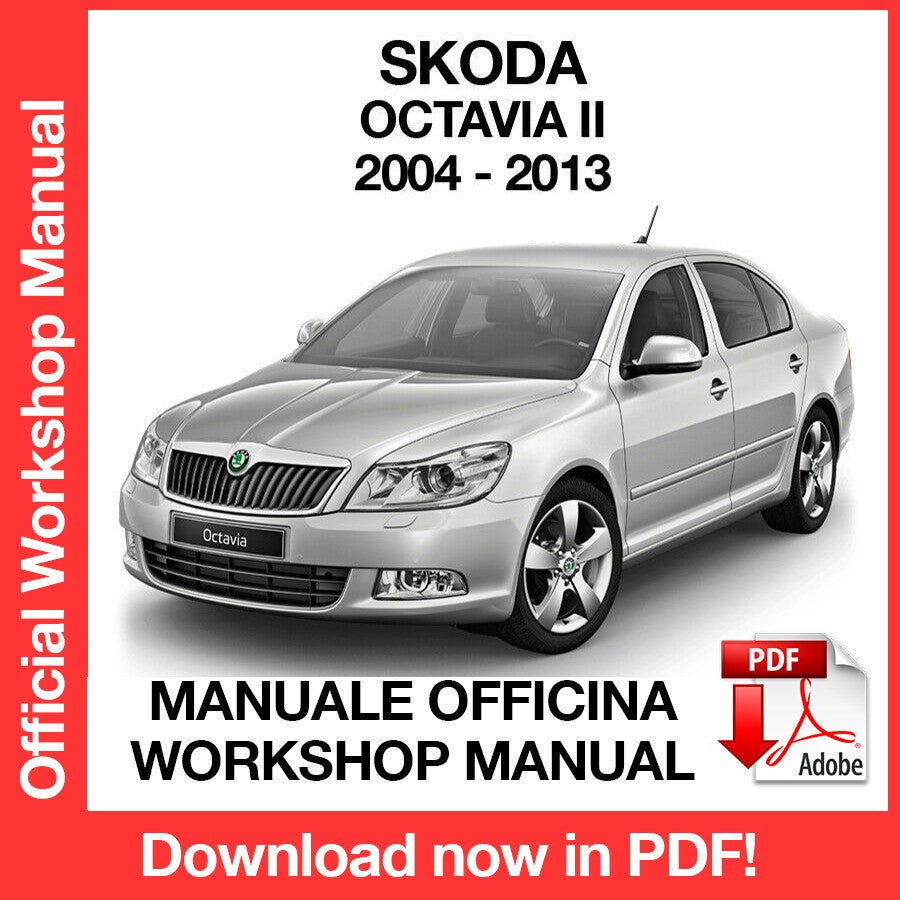 Workshop Manual Skoda Octavia MK2 (2004-2013) (EN)