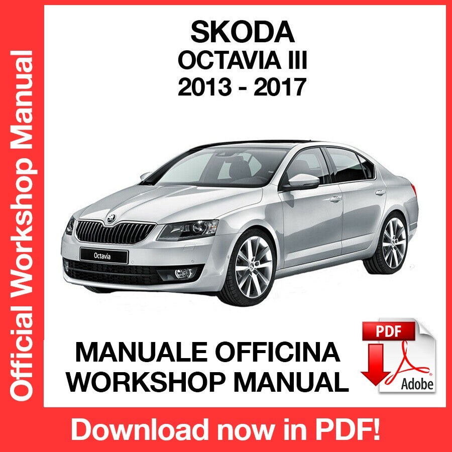 Workshop Manual Skoda Octavia MK3 (2013-2017) (EN)