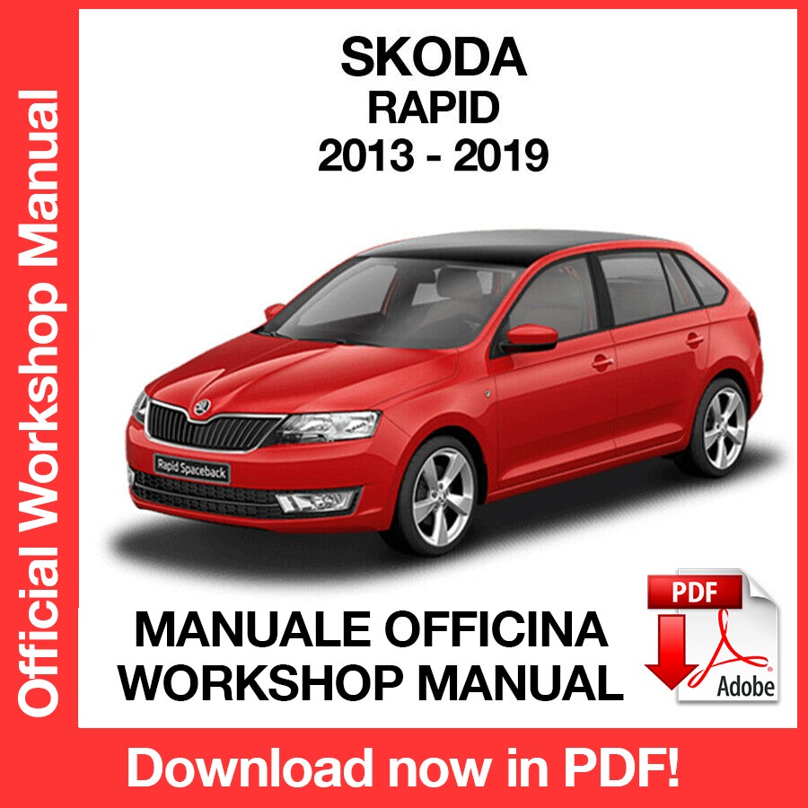Workshop Manual Skoda Rapid (2013-2019) (EN)