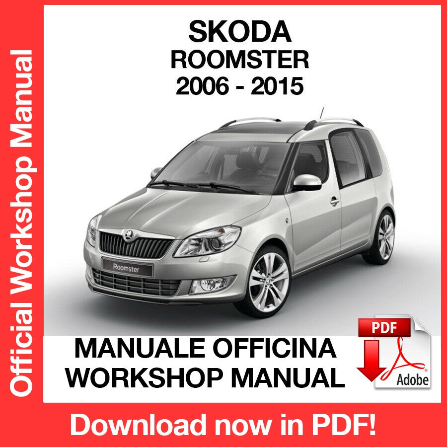 Workshop Manual Skoda Roomster (2006-2015) (EN)