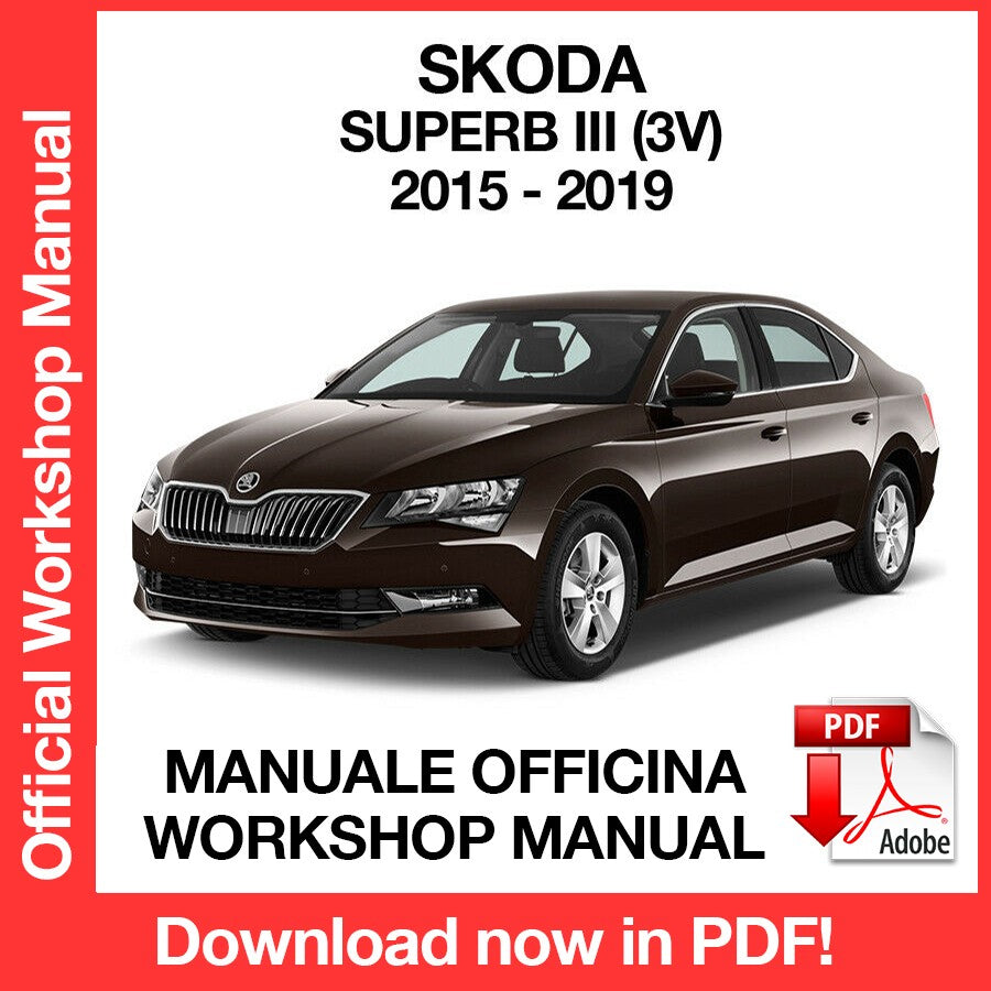 Workshop Manual Skoda Superb MK3 (2015-2019) (EN)