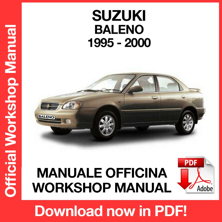 Workshop Manual Suzuki Baleno (1995-2000) (EN)