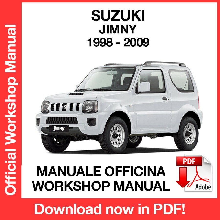 Workshop Manual Suzuki Jimny (1998-2009) (EN)