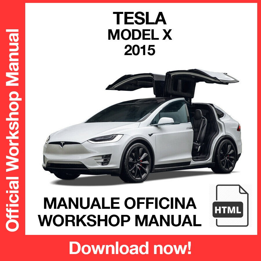 Workshop Manual Tesla Model X (2015) (EN)