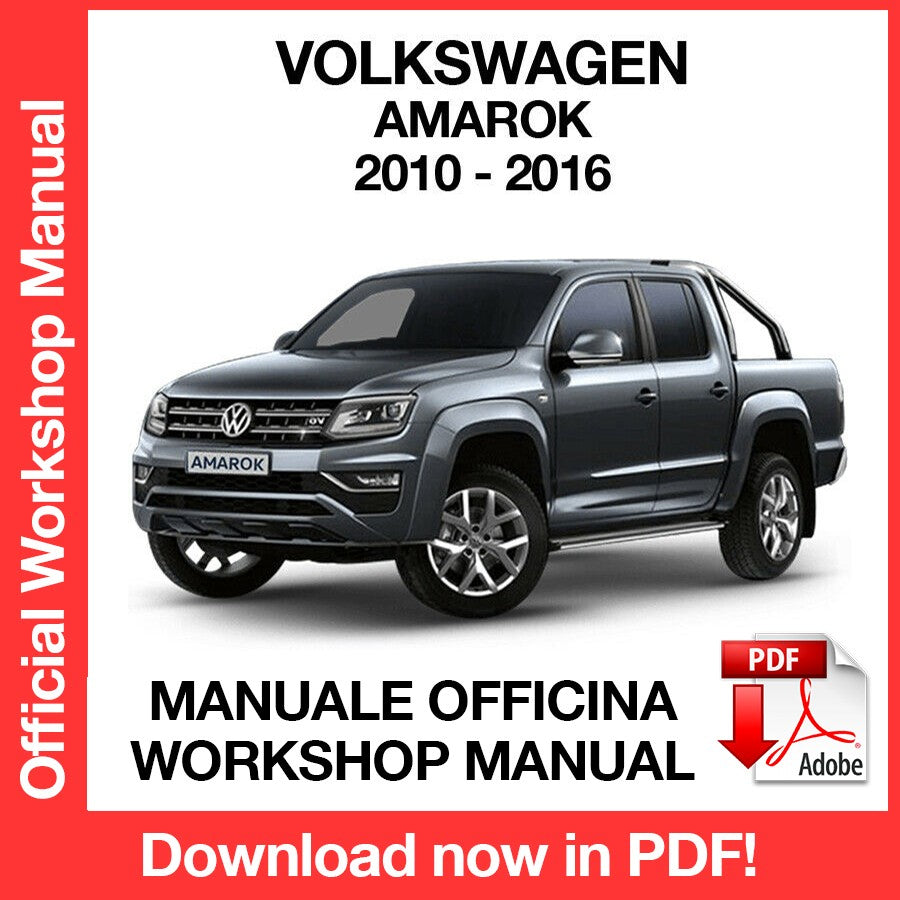 Workshop Manual Volkswagen Amarok (2010-2016) (EN)