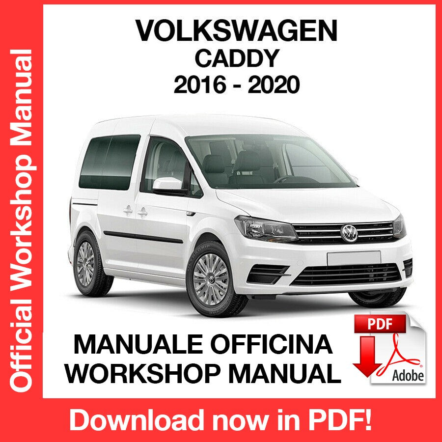 Workshop Manual Volkswagen Caddy (2016-2020) (EN)