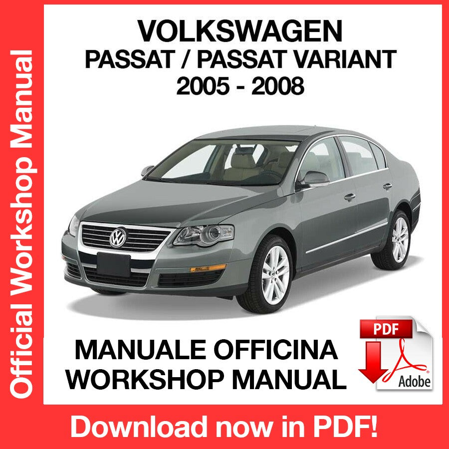 Workshop Manual Volkswagen Passat (2005-2008) (EN)