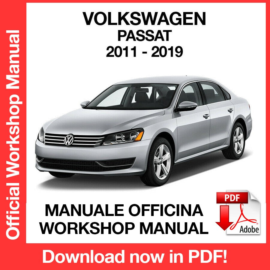 Workshop Manual Volkswagen Passat (2011-2019) (EN)