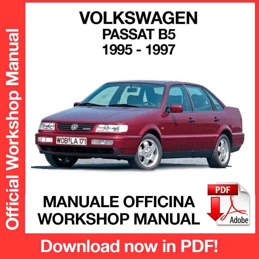Workshop Manual Volkswagen Passat B5 (1995-1997) (EN)