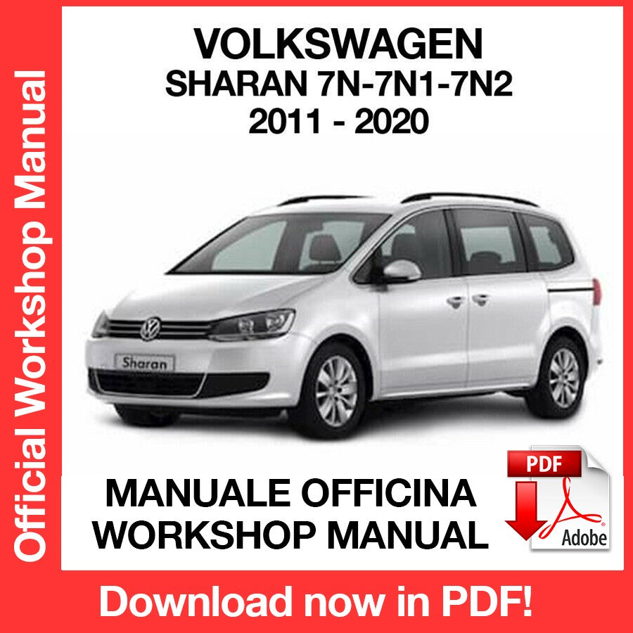 Workshop Manual Volkswagen Sharan (2011-2020) (EN)