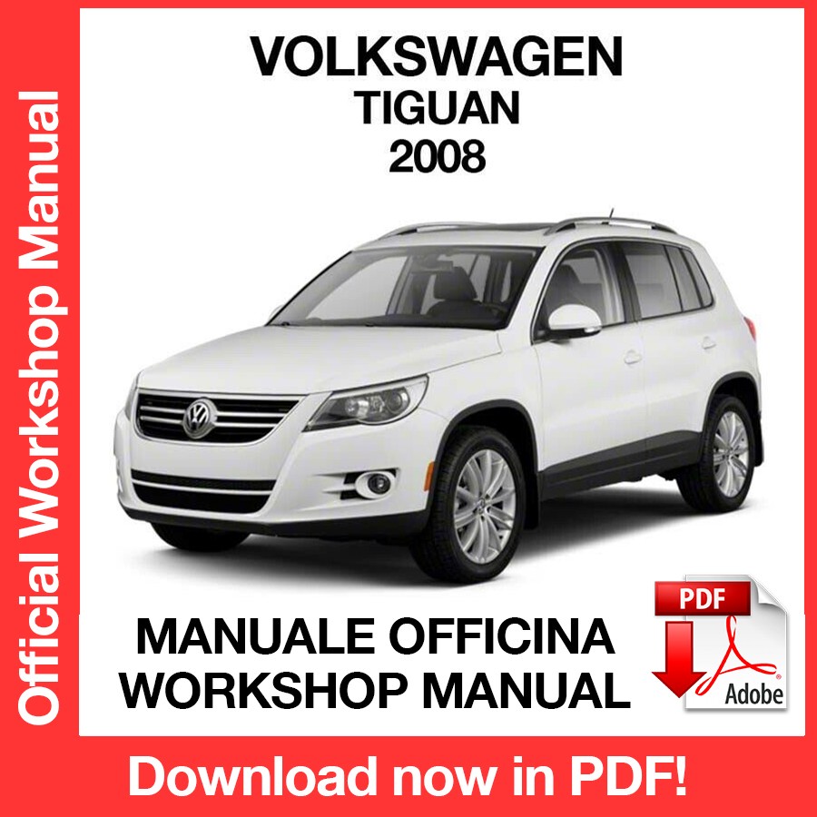 Workshop Manual Volkswagen Tiguan (2008) (EN)