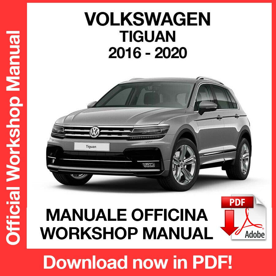 Workshop Manual Volkswagen Tiguan (2016-2020) (EN)
