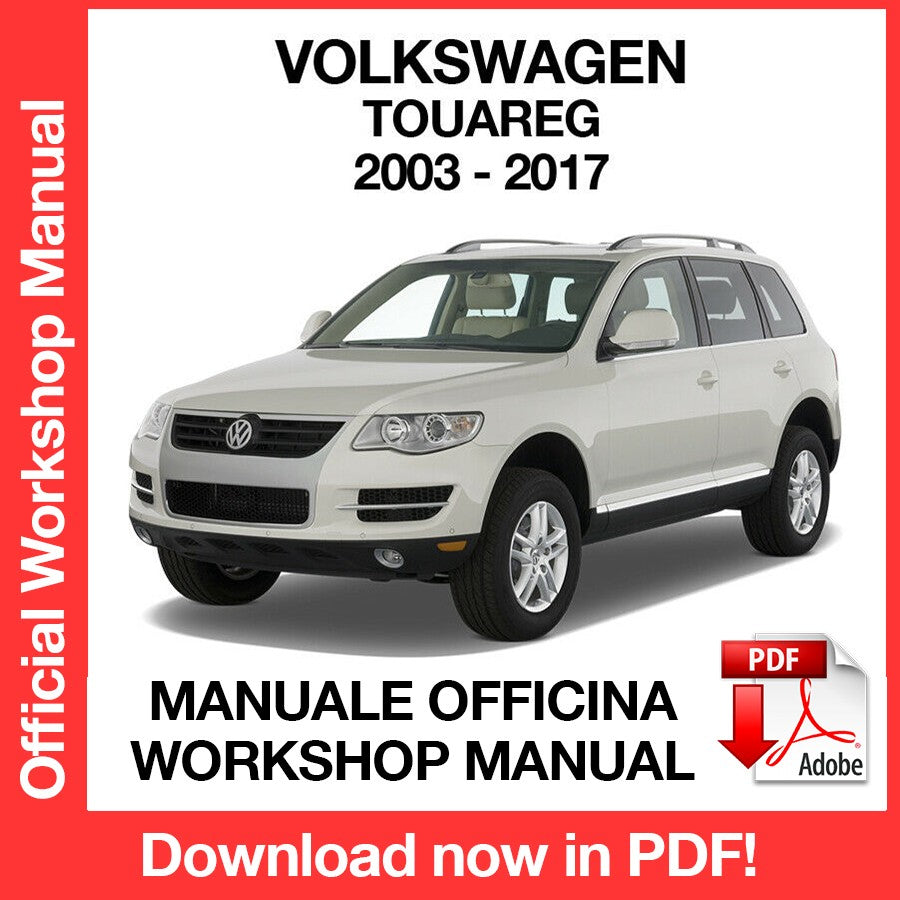 Workshop Manual Volkswagen Touareg (2003-2017) (EN)