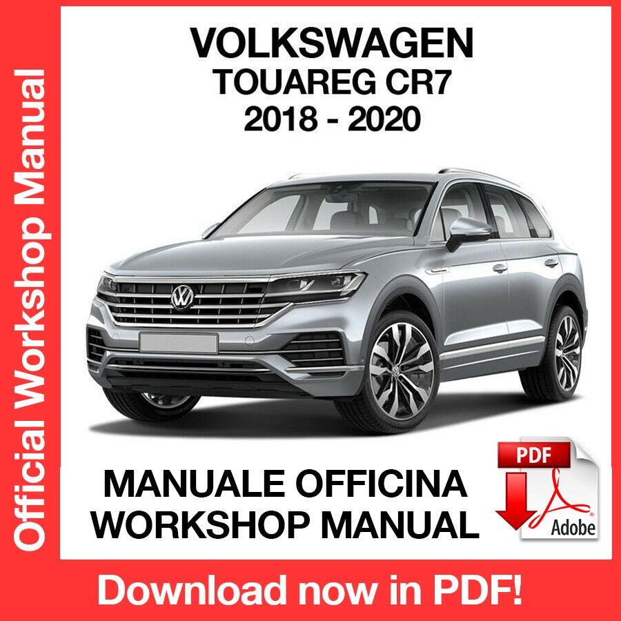 Workshop Manual Volkswagen Touareg (2018-2020) (EN)