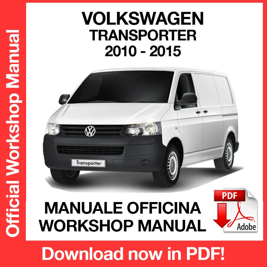 Workshop Manual Volkswagen Transporter T5 (2010-2015) (EN)