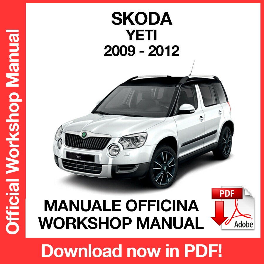 Workshop Manual Skoda YETI (2009-2012) (EN)
