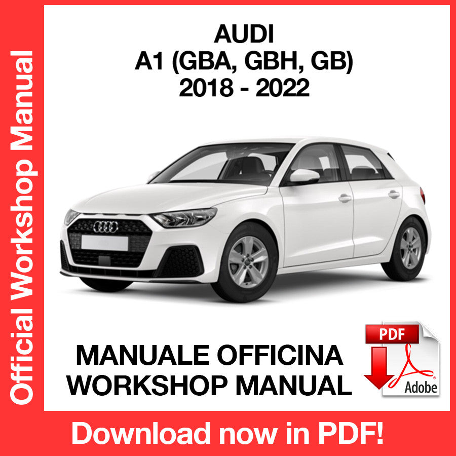 WORKSHOP MANUAL AUDI A1(2018-2022) (EN)