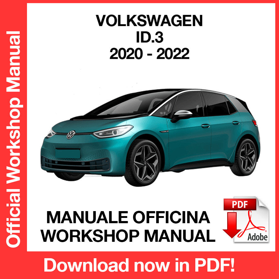 Workshop Manual Volkswagen ID.3 (2020-2022) (EN)