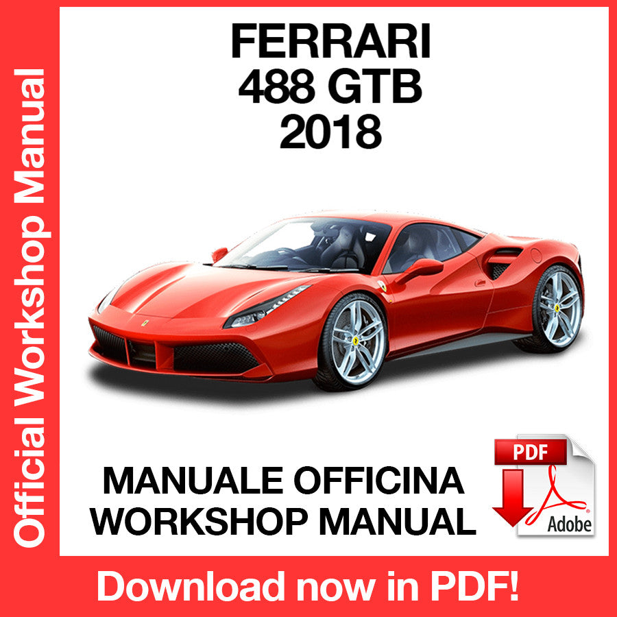 WORKSHOP MANUAL FERRARI 488 GTB (EN)