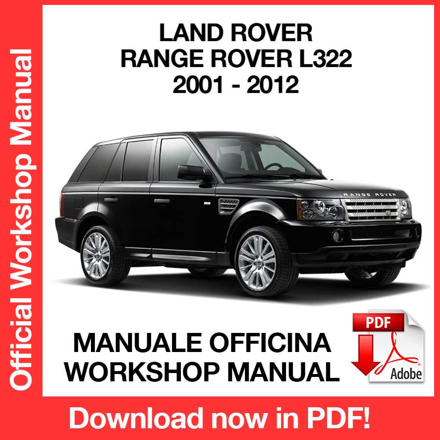 Workshop Manual Land Rover Range Rover L322 (2001-2012) (EN)