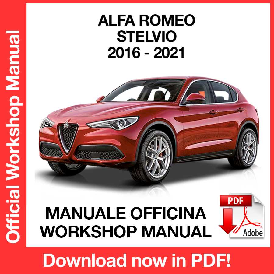 Workshop Manual Alfa Romeo STELVIO (2016-2021) (ITA)