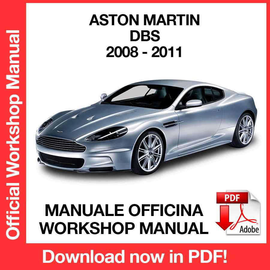 Workshop Manual Aston Martin DBS (2008-2011) (EN)