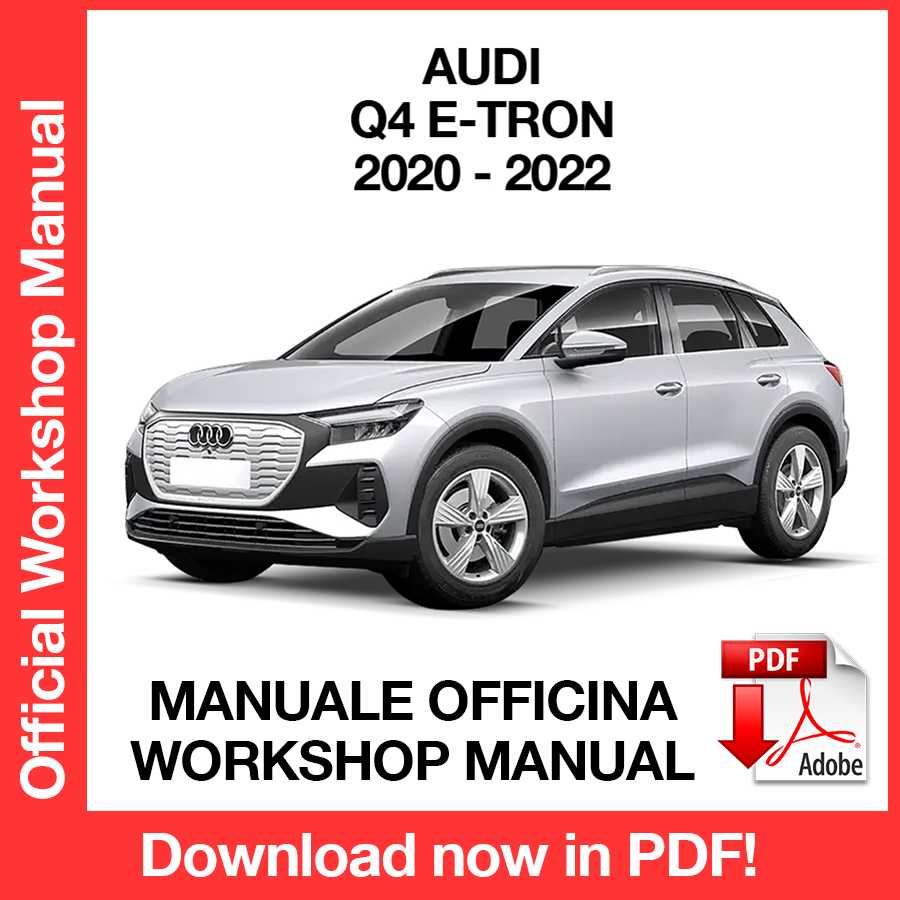 Workshop Manual Audi Q4 e-tron (2020-2022) (EN)