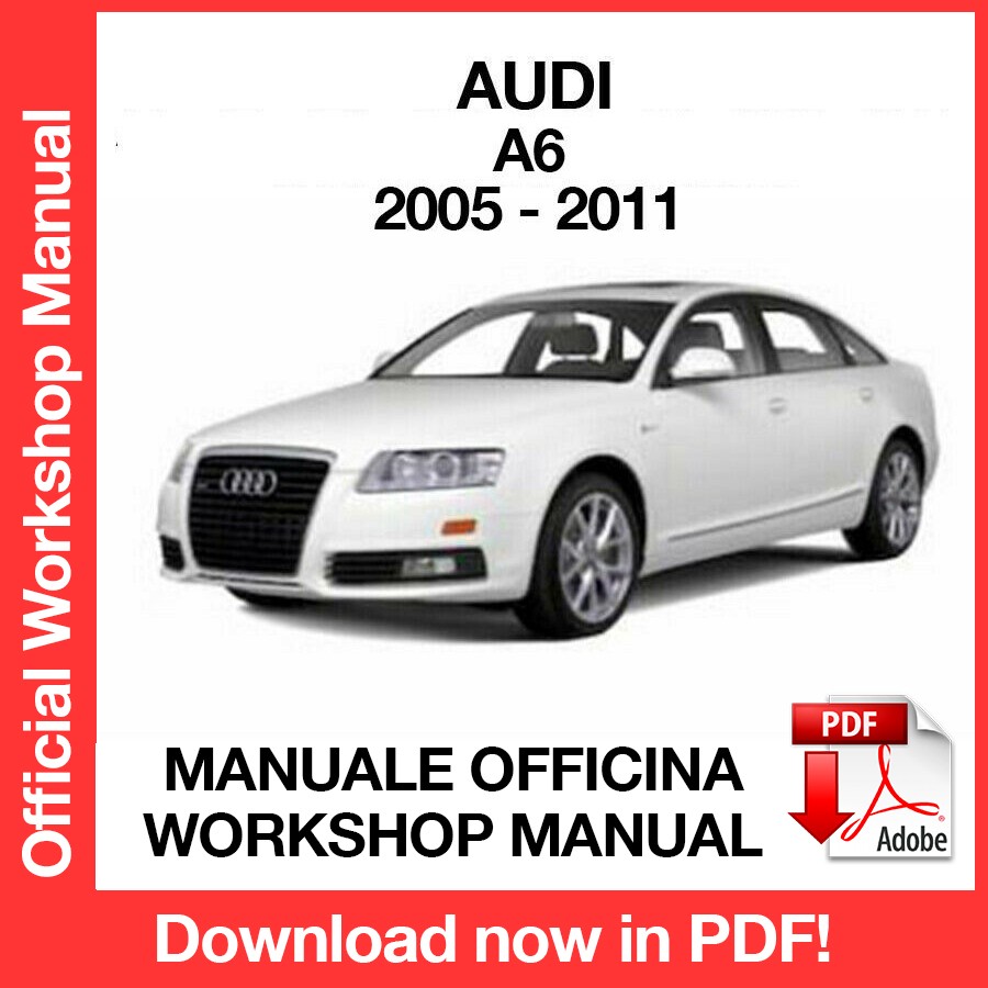 WORKSHOP MANUAL AUDI A6 (2005-2011) (EN)